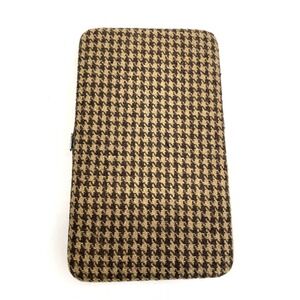 Maurices Brown Tweed Clutch